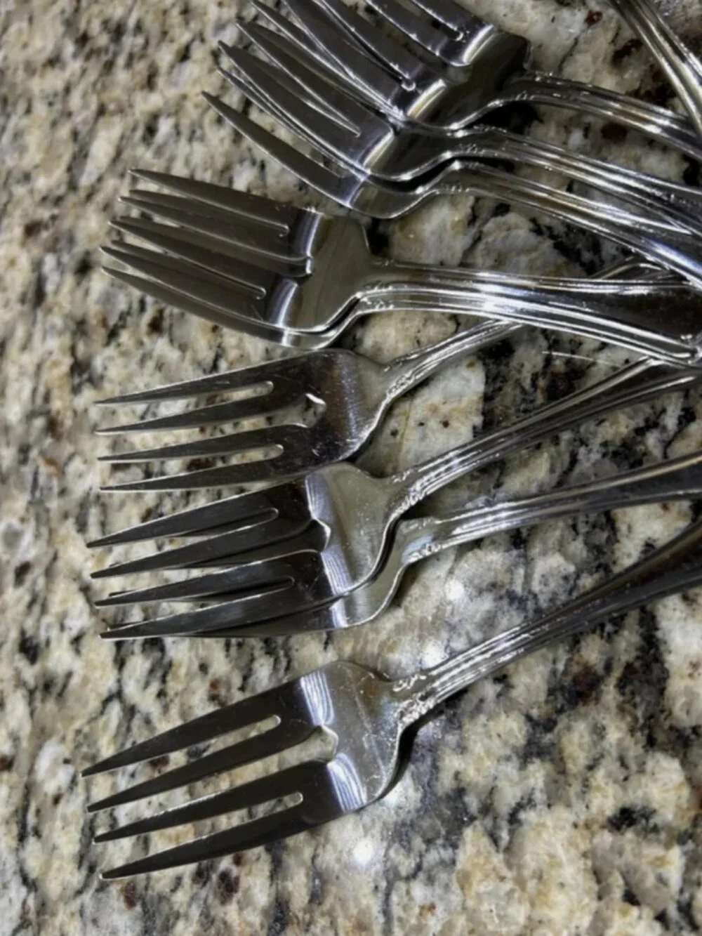 BELLAMO 18/10 STAINLESS FLATWARE SILVERWARE SET SPOONS FORKS 49 PIECES!
